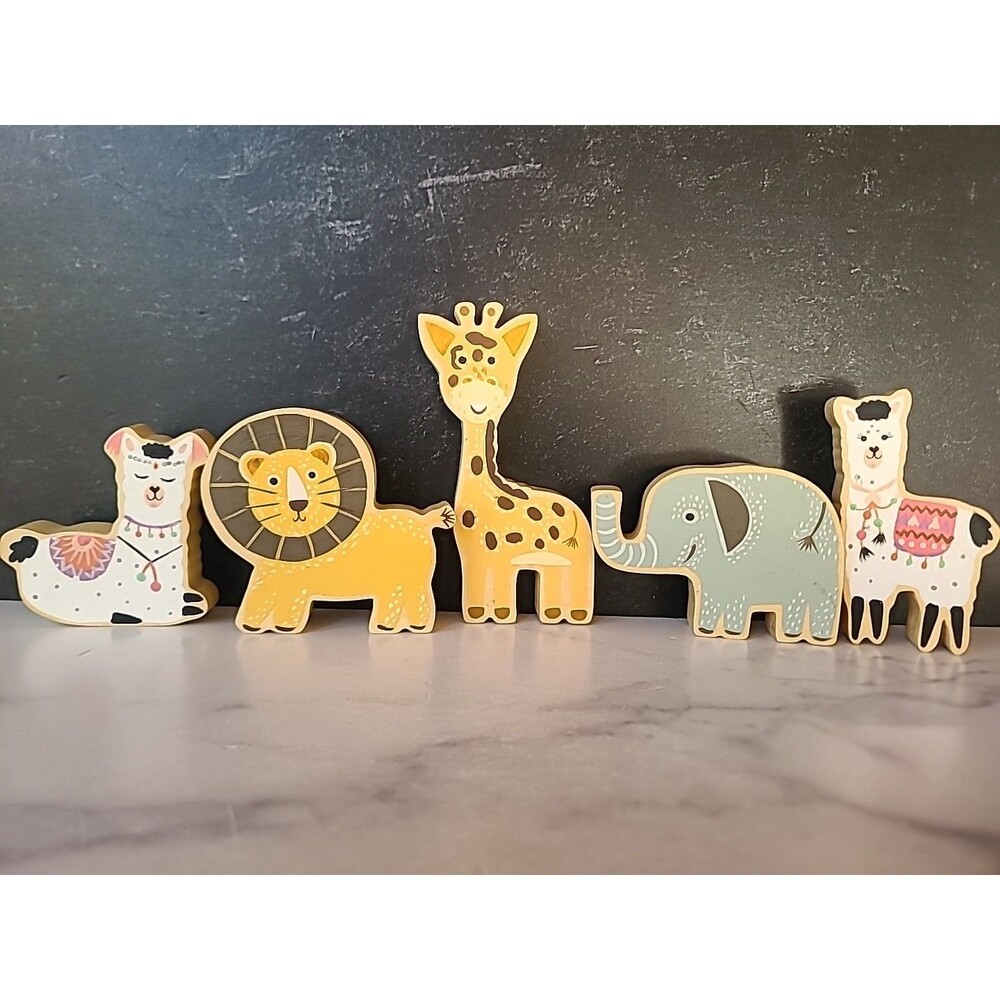 Wooden Animal Toys Lot, READ Description